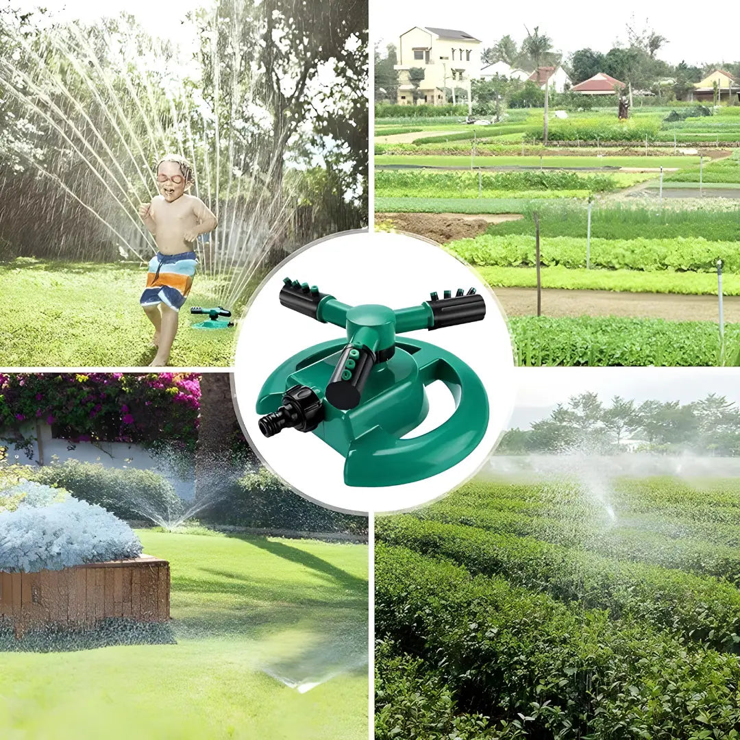 Garden Sprinkler 360 ° Rotating Water
