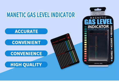 Magnetic Gas Level Indicator Reusable Propane Fuel Level Indicator